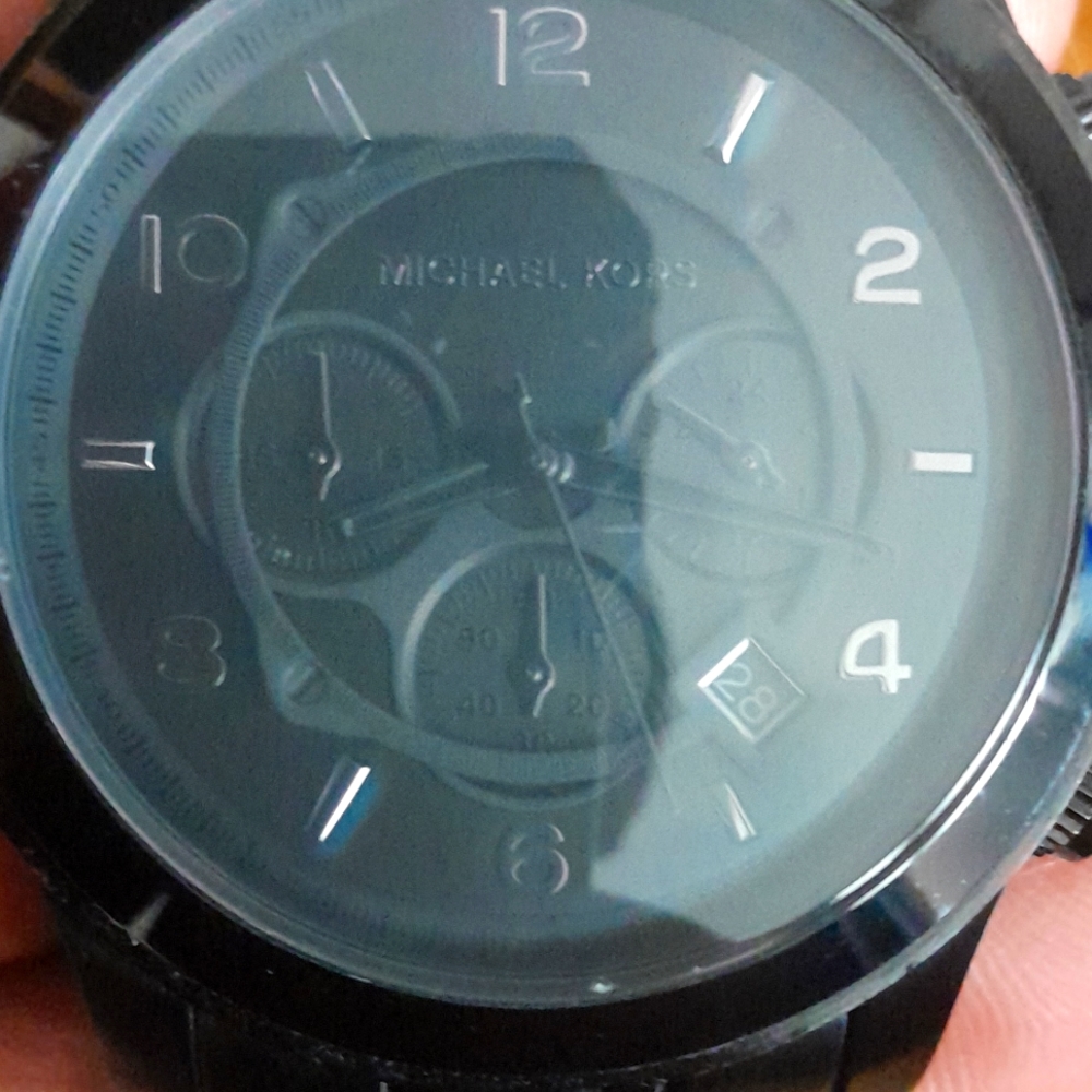 Mens Black Michael Kors watch